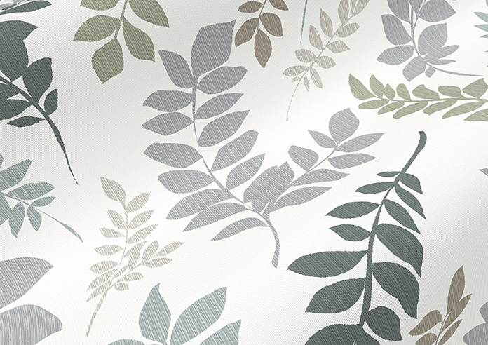 Breezy Leaves, Dewdrop - Twist&Fit Roller Blind - Image 4